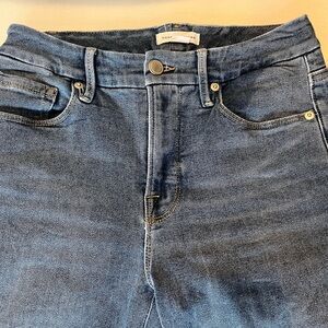 Good American High Rise Blue Jeans